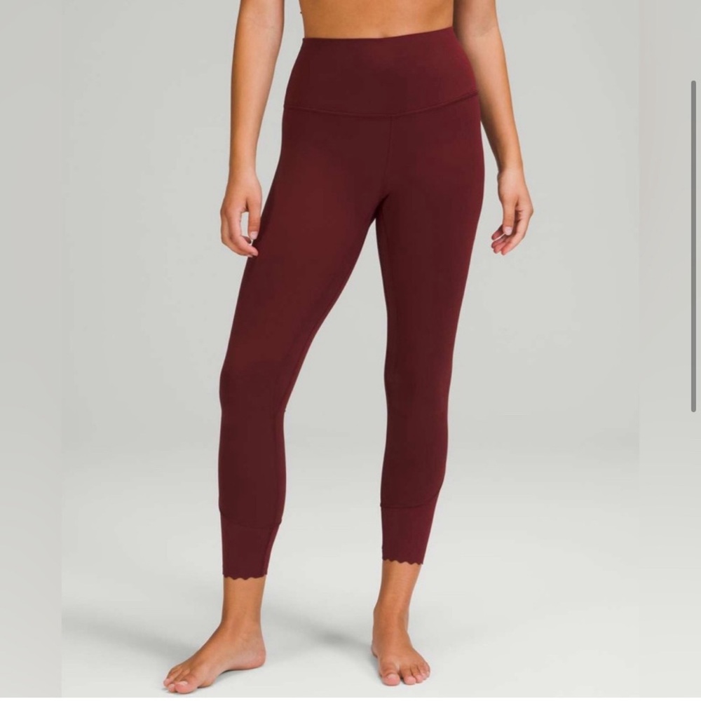 lululemon Align Scalloped Hem High-Rise Pant 25"